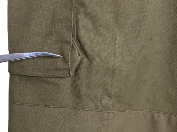 デッドストック 50s ★ フランス軍 実物 M-47 フィールド パンツ 実寸 36 33 程 ユーロ ヴィンテージ 前期型 コットン キャンバス フレンチ