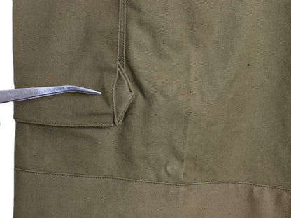 デッドストック 50s ★ フランス軍 実物 M-47 フィールド パンツ 実寸 36 33 程 ユーロ ヴィンテージ 前期型 コットン キャンバス フレンチ