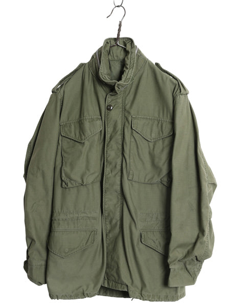 70s 米軍実物 US ARMY M-65 フィールド ジャケット SMALL SHORT 程/ ヴィンテージ ミリタリー 2nd アルミ 軍物 M65 ジャンパー ブルゾン 