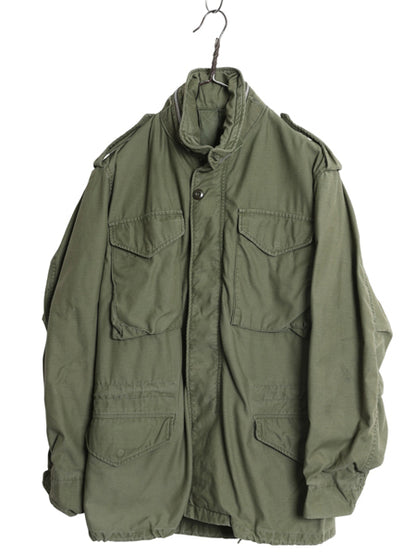 70s 米軍実物 US ARMY M-65 フィールド ジャケット SMALL SHORT 程/ ヴィンテージ ミリタリー 2nd アルミ 軍物 M65 ジャンパー ブルゾン 