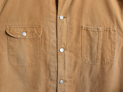 80s USA製 ★ ポロ ラルフローレン ダック カバーオール ジャケット メンズ M 古着 ヴィンテージ ワーク チョアコート ウール ライナー付き