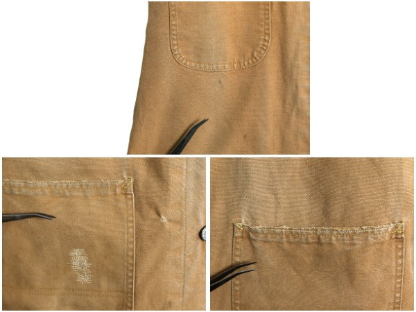 80s USA製 ★ ポロ ラルフローレン ダック カバーオール ジャケット メンズ M 古着 ヴィンテージ ワーク チョアコート ウール ライナー付き