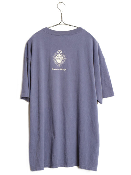 90s USA製 ★ ハウスオブブルース アート イラスト プリント Tシャツ メンズ XL / オールド レッドデビル シングルステッチ グラフィック