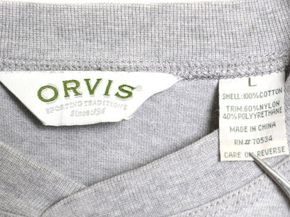 00s オービス 長袖 フットボール Tシャツ メンズ L オールド 袖 ボーダー レザー エルボーパッチ ロンT ヘビーウェイト ラガーシャツ 素材
