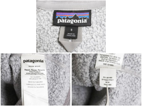 パタゴニア ベターセーター ハーフジップ レディース S / 17年製 アウトドア 裏起毛 フリース セーター プルオーバー ジャケット ブルゾン