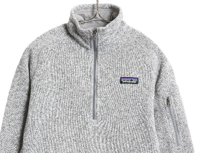 パタゴニア ベターセーター ハーフジップ レディース S / 17年製 アウトドア 裏起毛 フリース セーター プルオーバー ジャケット ブルゾン