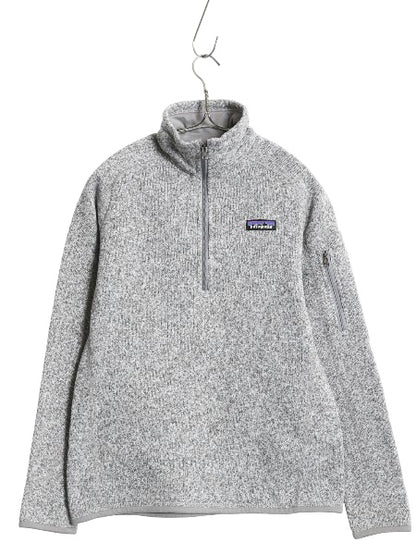 パタゴニア ベターセーター ハーフジップ レディース S / 17年製 アウトドア 裏起毛 フリース セーター プルオーバー ジャケット ブルゾン