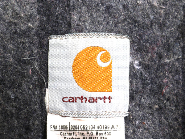 US企画 00s USA製 カーハート チョア コート メンズ M オールド ダック カバーオール ジャケット ブランケット ライナー付き ブルゾン 廃盤