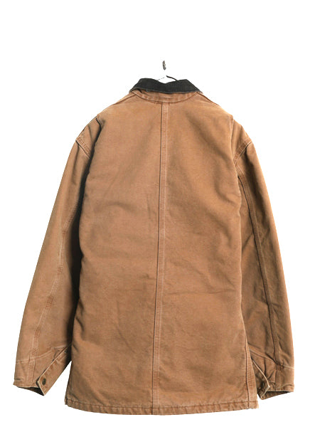 US企画 00s USA製 カーハート チョア コート メンズ M オールド ダック カバーオール ジャケット ブランケット ライナー付き ブルゾン 廃盤