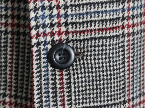 70s USA製 Grenadier ウール チェスター コート メンズ L 程/ 古着 ヴィンテージ ガンクラブ チェック ツイード フィールド ロングコート