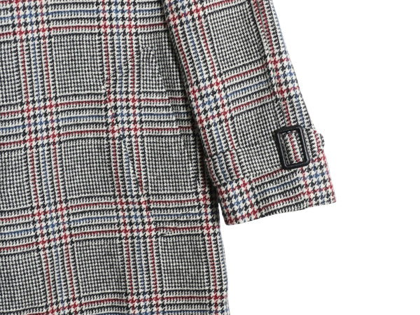 70s USA製 Grenadier ウール チェスター コート メンズ L 程/ 古着 ヴィンテージ ガンクラブ チェック ツイード フィールド ロングコート