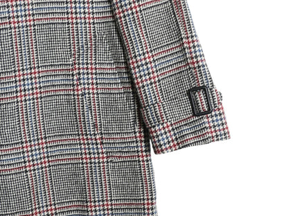 70s USA製 Grenadier ウール チェスター コート メンズ L 程/ 古着 ヴィンテージ ガンクラブ チェック ツイード フィールド ロングコート