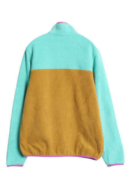 パタゴニア フルジップ シンチラ スナップT レディース M 古着 16年製 アウトドア フリース ジャケット ブルゾン ジャンパー ツートン 廃盤