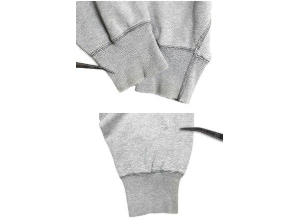 00s オールド ギャップ ロゴ 刺繍 スウェット メンズ レディース L / 古着 トレーナー 裏起毛なし クルーネック シンプル ゆったり グレー