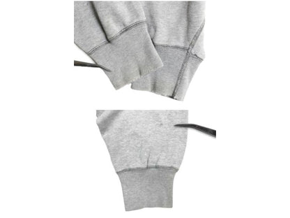 00s オールド ギャップ ロゴ 刺繍 スウェット メンズ レディース L / 古着 トレーナー 裏起毛なし クルーネック シンプル ゆったり グレー