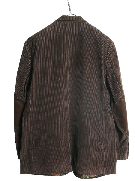 デッドストック ローレン ラルフローレン 太畝 コーデュロイ テーラード ジャケット メンズ XL ポロ ブレザー 大きいサイズ エルボーパッチ