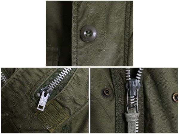 60s 米軍実物 US ARMY M-65 フィールド ジャケット REGULAR SMALL / 67年製 ヴィンテージ ミリタリー ジャンパー 軍物 2nd アルミ オリーブ