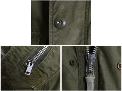60s 米軍実物 US ARMY M-65 フィールド ジャケット REGULAR SMALL / 67年製 ヴィンテージ ミリタリー ジャンパー 軍物 2nd アルミ オリーブ