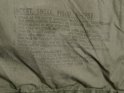 50s 米軍実物 US ARMY M-51 フィールド ジャケット SMALL REGULAR ヴィンテージ ミリタリー 軍物 M-65 ジャンパー スタンプ 初期型 カーキ