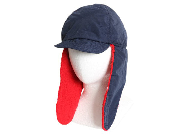 80s 90s USA製 コロンビア 耳当て付き ナイロン キャップ メンズ S レディース M ヴィンテージ 裏 ボア パイル フリース 中綿 ゴアテックス