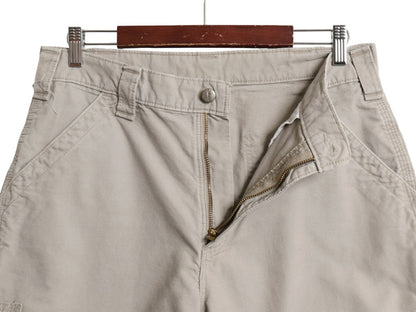 カーハート ペインター ショートパンツ メンズ 33 / 古着 コットン キャンバス ショーツ 短パン ダック ワーク ハーフパンツ ワンポイント
