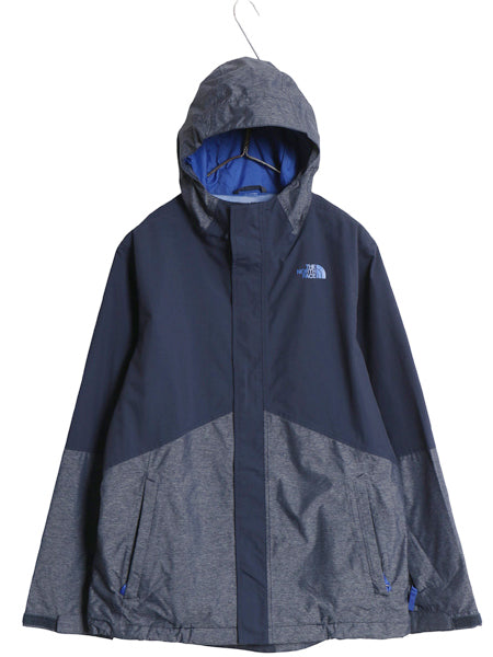 US企画 ノースフェイス DRYVENT マウンテンパーカー ジャケット キッズ XL メンズ M 程/ フルジップ ナイロン ブルゾン ジャンパー マンパ
