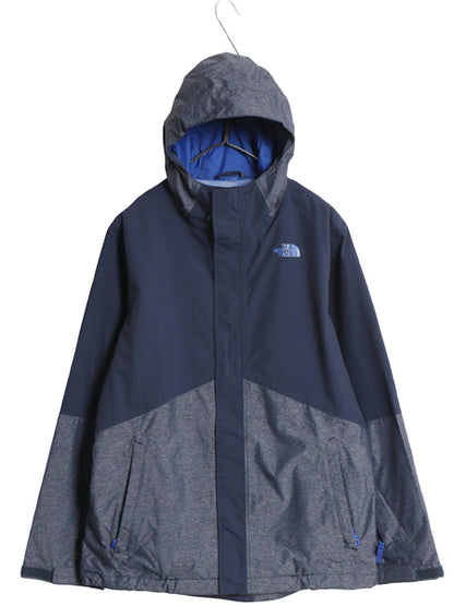 US企画 ノースフェイス DRYVENT マウンテンパーカー ジャケット キッズ XL メンズ M 程/ フルジップ ナイロン ブルゾン ジャンパー マンパ