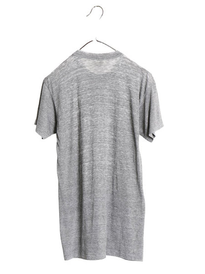70s USA製 ナイキ スウッシュ プリント 半袖 Tシャツ メンズ M / ヴィンテージ オレンジタグ シングルステッチ カットソー バーンアウト 灰