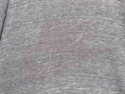 70s USA製 ナイキ スウッシュ プリント 半袖 Tシャツ メンズ M / ヴィンテージ オレンジタグ シングルステッチ カットソー バーンアウト 灰
