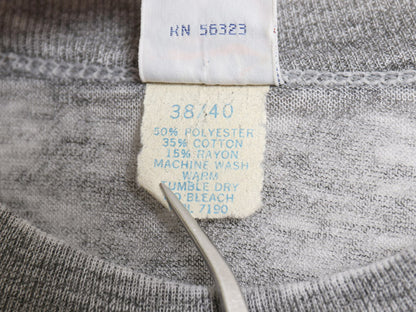 70s USA製 ナイキ スウッシュ プリント 半袖 Tシャツ メンズ M / ヴィンテージ オレンジタグ シングルステッチ カットソー バーンアウト 灰