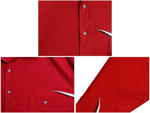70s USA製 ペンドルトン 長袖 ウール シャツ メンズ XL / 古着 ヴィンテージ 長袖シャツ 無地 ポケット付き エルボーパッチ 大きいサイズ