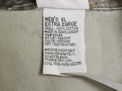 00s ウールリッチ リアルツリー カモ シャモア クロス 長袖 シャツ メンズ XL / オールド アウトドア ネルシャツ フランネル 大きいサイズ
