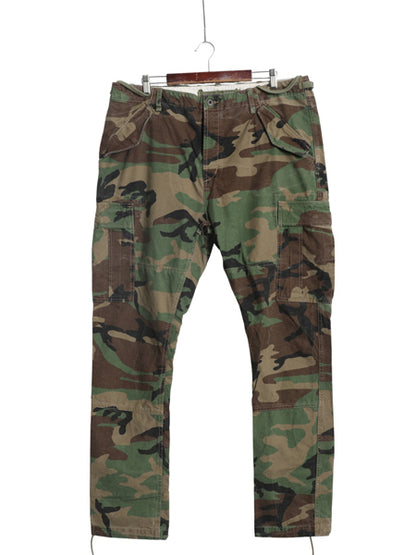 ポロ ラルフローレン 迷彩 カーゴパンツ メンズ 38 34 ヴィンテージ モデル M-65 タイプ ミリタリー アーミー カモフラージュ 大きいサイズ