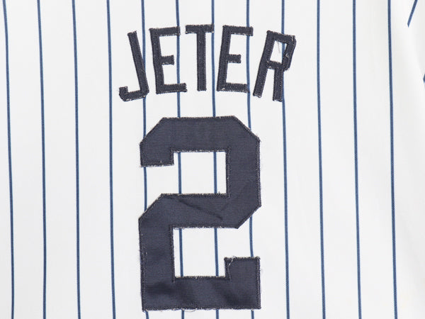 ヤンキース ベースボール シャツ キッズ XL メンズ S 程/ MLB オフィシャル マジェスティック 大リーグ ユニフォーム ジャージ 重ね着 野球