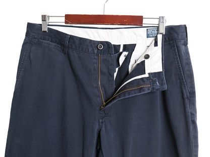 00s ポロ ラルフローレン チノ パンツ メンズ 36 30 / オールド CLASSIC FIT コットン スラックス ノータック ストレート アーミー タイプ