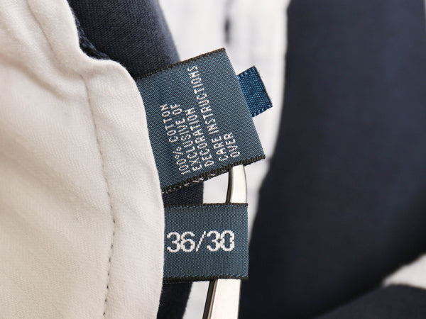 00s ポロ ラルフローレン チノ パンツ メンズ 36 30 / オールド CLASSIC FIT コットン スラックス ノータック ストレート アーミー タイプ