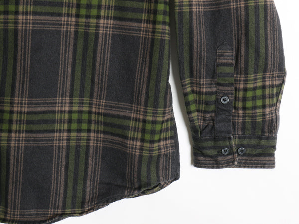 US企画 カーハート 長袖 ヘビー フランネル シャツ メンズ XL チェック LOOSE FIT ネルシャツ ワーク コットン 大きいサイズ マルチカラー