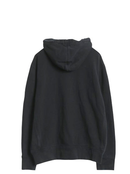 ポロ ラルフローレン フルジップ スウェット フード パーカー メンズ L トレーナー 裏起毛 ヘビーウェイト ワンポイント ブラック シンプル