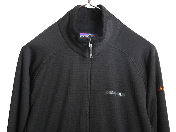 パタゴニア R1 フルジップ ジャケット レディース XL 16年製 レギュレーター アウトドア 裏 フリース ブルゾン ハイネック 大きいサイズ 黒