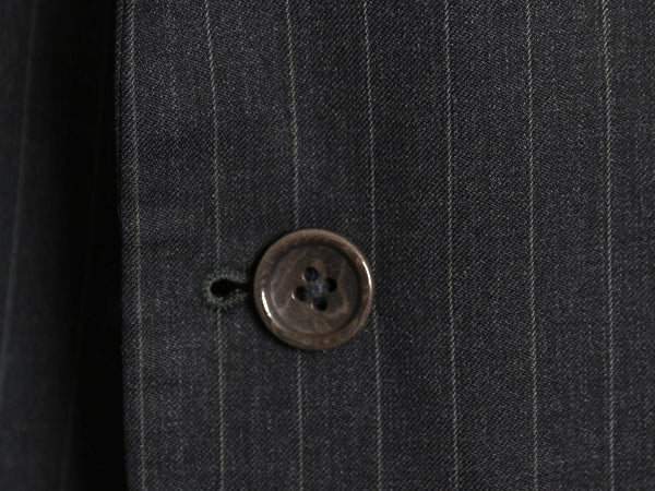 USA製 ブルックスブラザーズ テーラード ジャケット メンズ L 程/ 古着 ウール ブレザー スーツ サマー ストライプ きれいめ ビジネス 灰