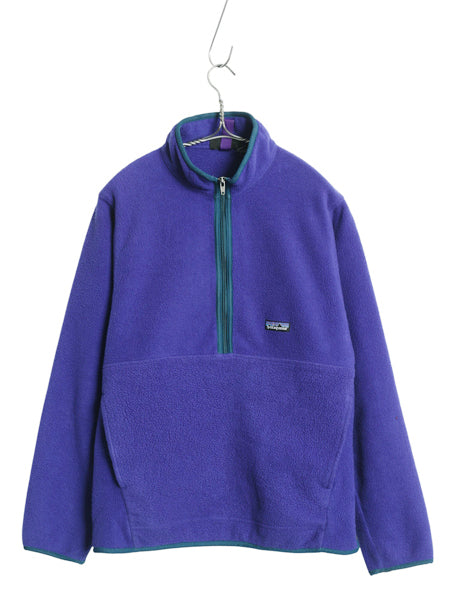 90s ★ パタゴニア マースピアル シンチラ フリース ジャケット メンズ S 古着 98年製 オールド プルオーバー ブルゾン ハーフジップ 廃盤