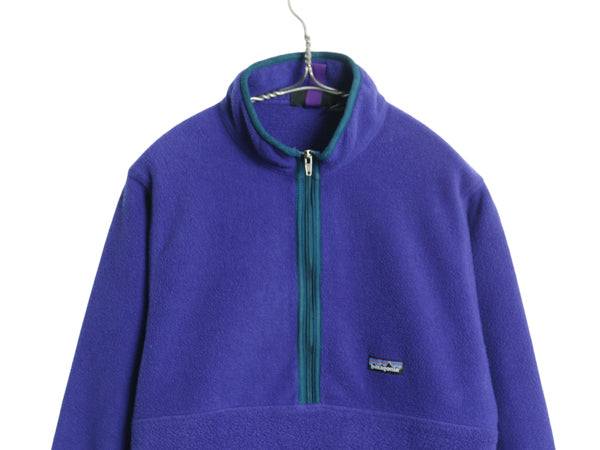 90s ★ パタゴニア マースピアル シンチラ フリース ジャケット メンズ S 古着 98年製 オールド プルオーバー ブルゾン ハーフジップ 廃盤