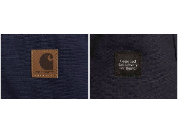 US企画 カーハート フルジップ キャンバス ジャケット メンズ S / ワーク 中綿 キルティング ナイロン ライナーブルゾン ジャンパー ダック