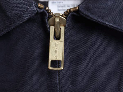 US企画 カーハート フルジップ キャンバス ジャケット メンズ S / ワーク 中綿 キルティング ナイロン ライナーブルゾン ジャンパー ダック