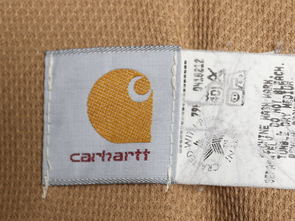 US企画 90s USA製 カーハート アクティブ ジャケット メンズ XL オールド ダック パーカー メッシュ ライナー フルジップ 大きいサイズ 茶