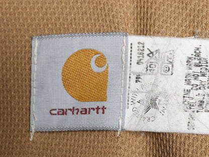 US企画 90s USA製 カーハート アクティブ ジャケット メンズ XL オールド ダック パーカー メッシュ ライナー フルジップ 大きいサイズ 茶