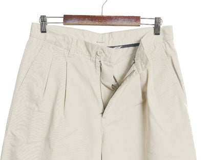 ギャップ コットン チノ パンツ メンズ 実寸 32 28 古着 オールド スラックス チノパン ストレート ツータック ボトムス シンプル ゆったり