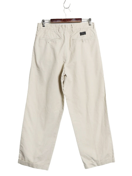 ギャップ コットン チノ パンツ メンズ 実寸 32 28 古着 オールド スラックス チノパン ストレート ツータック ボトムス シンプル ゆったり