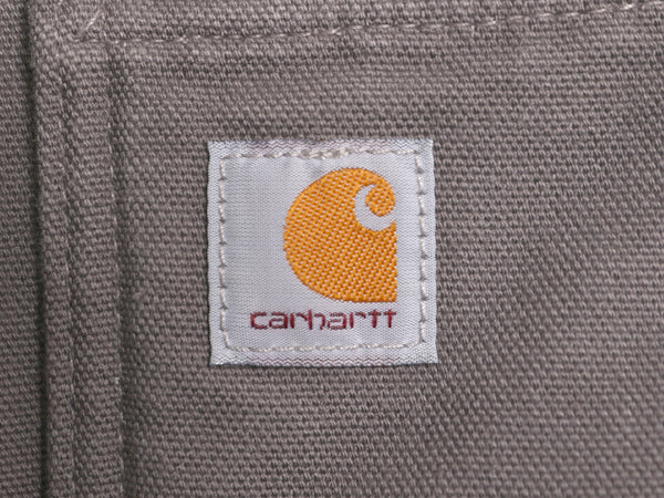 US企画 カーハート モックネック ダック ベスト レディース XXL / 裏 ボア パイル フリース フルジップ ワーク 重ね着 大きいサイズ 濃灰 