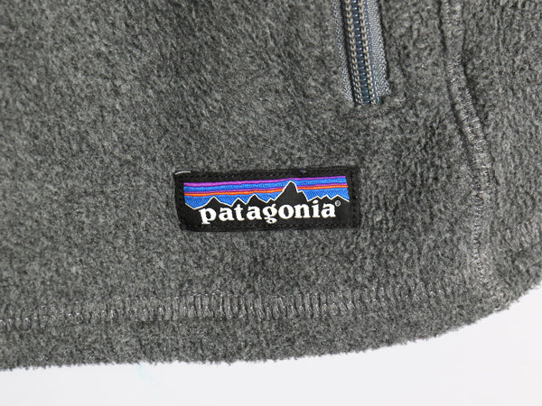 パタゴニア シンチラ フリース ベスト メンズ XL / 16年製 アウトドア フルジップ ハイネック 前開き 重ね着 裏起毛 企業 大きいサイズ 灰